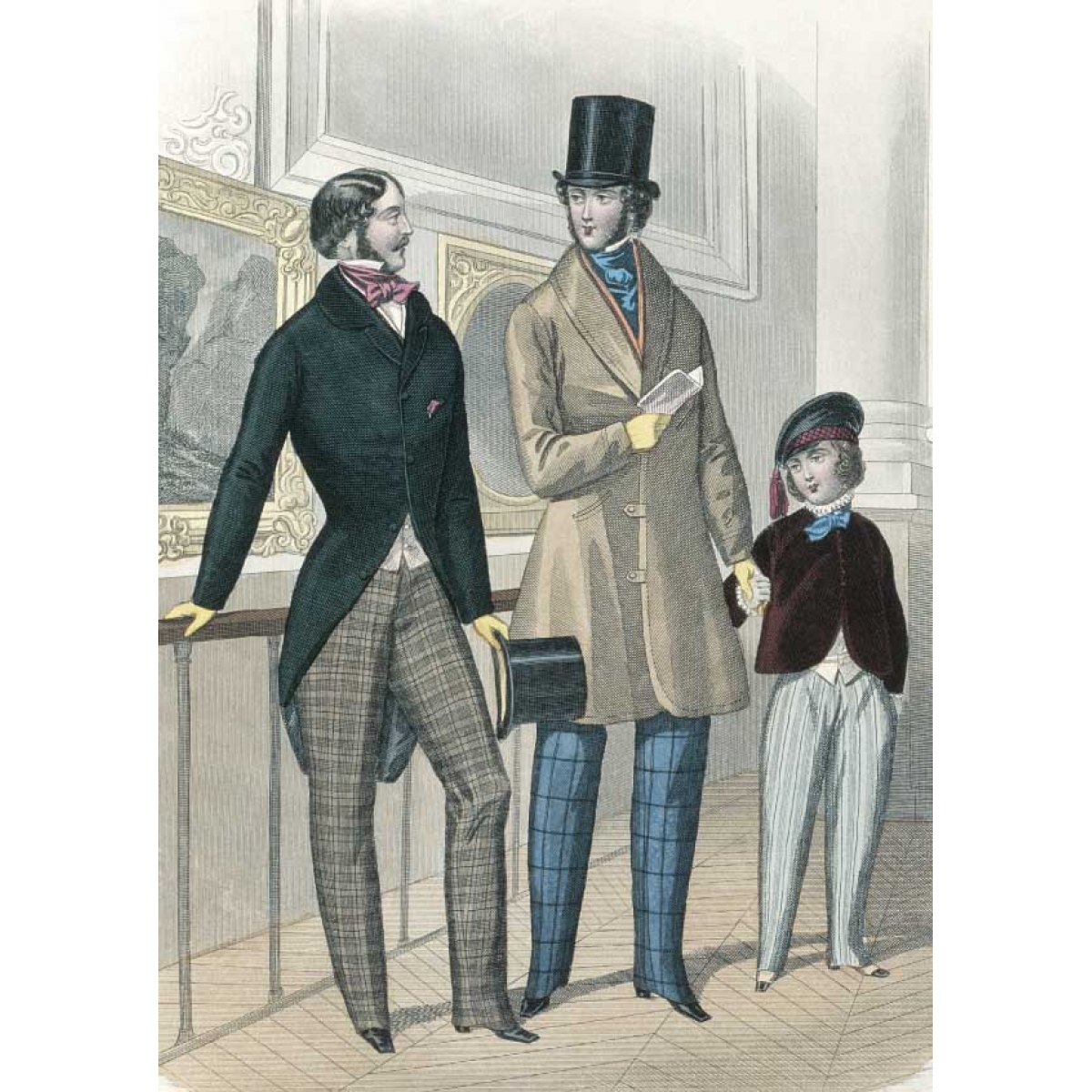 Мода 19 века в России мужчины