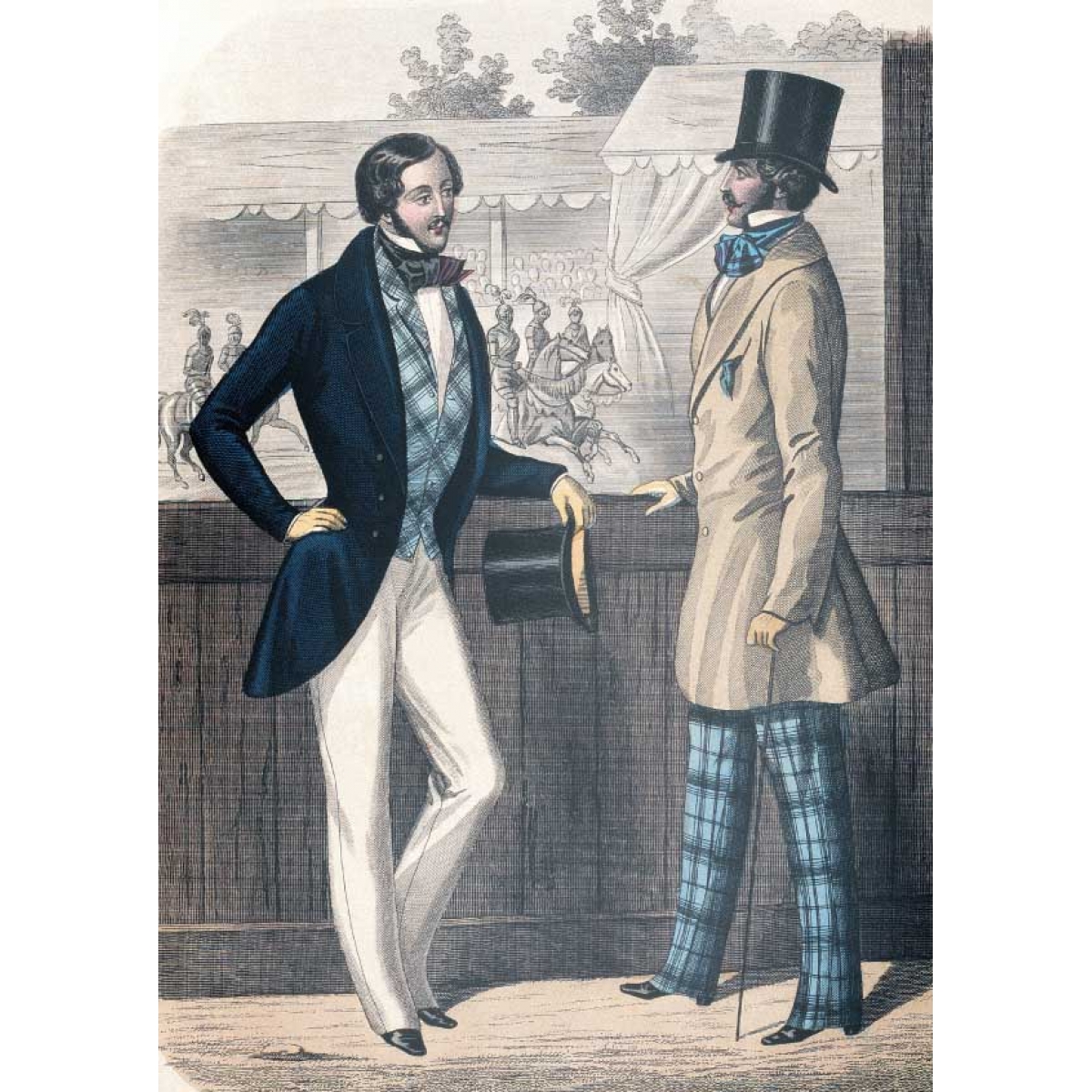 Одежда джентльмена 19 века в Англии