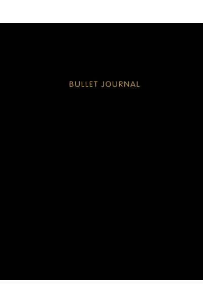 обложка Блокнот в точку: Bullet journal (черный) от интернет-магазина Книгамир