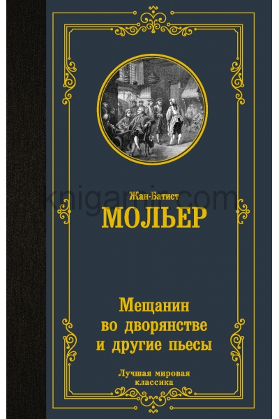 обложка Мещанин во дворянстве и другие пьесы от интернет-магазина Книгамир