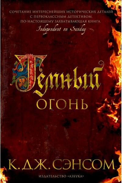 обложка Темный огонь от интернет-магазина Книгамир