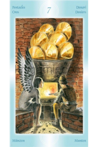 обложка Таро Ангелов Хранителей (Карты на англ.яз.+руков.) от интернет-магазина Книгамир