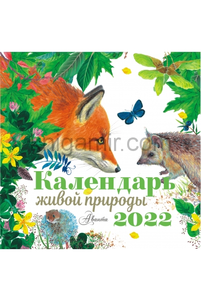 обложка Календарь живой природы 2022 год от интернет-магазина Книгамир