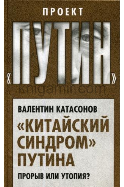 обложка "Китайский синдром" Путина. Прорыв или утопия? от интернет-магазина Книгамир