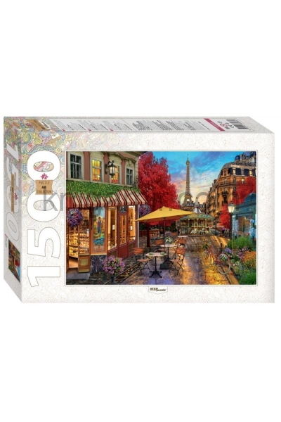 обложка 83068 Мозаика "puzzle" 1500 "Вечер в Париже" от интернет-магазина Книгамир