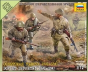 обложка Модель Советская пехота 1941-43гг от интернет-магазина Книгамир