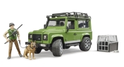 обложка Bruder 02587 "Внедорожник Land Rover Defender" с фигуркой и собакой (фикс. цена) от интернет-магазина Книгамир