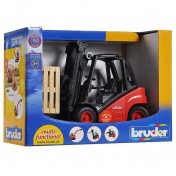 обложка Bruder 02511 "Погрузчик вилочный Linde.арт. H30D" с паллетами. (фикс. цена) от интернет-магазина Книгамир