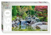 обложка 78103 Мозаика "puzzle" 560 "Каскадный водопад в японском саду" от интернет-магазина Книгамир