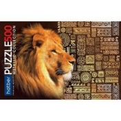 обложка Hatber Puzzle-500 KING LION 500ПЗ2ф_15917 от интернет-магазина Книгамир